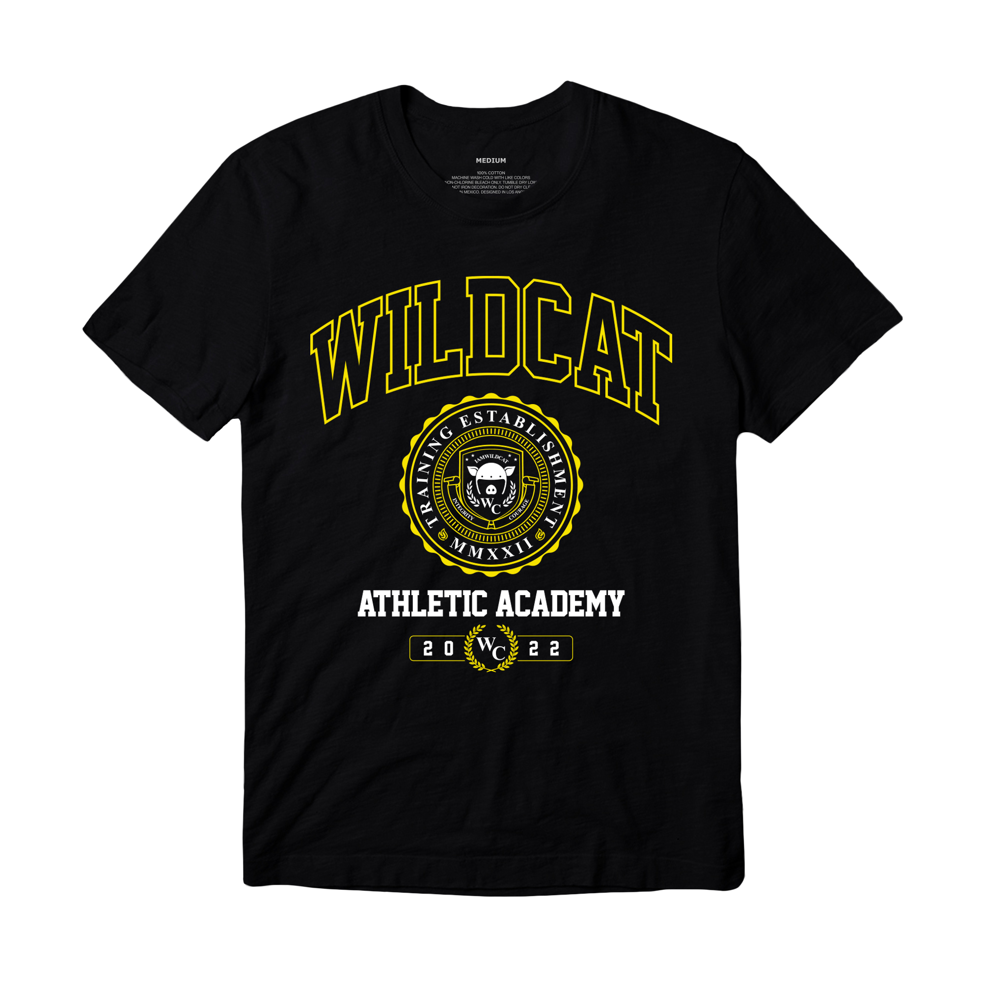 I AM WILDCAT® | ACADEMY TEE (BLACK)